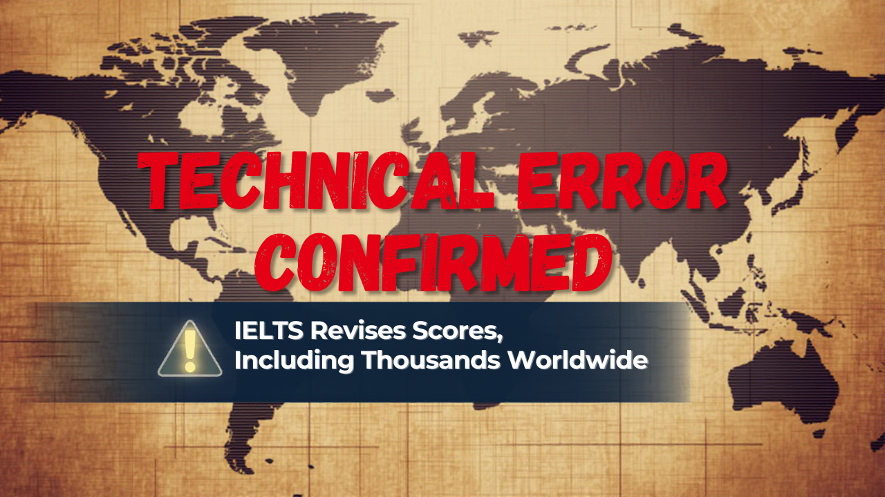 IELTS Confirms Technical Error, Revises Scores for Thousands of Candidates Worldwide | Technical glitch sees some IELTS results corrected — thousands of test-takers affected
