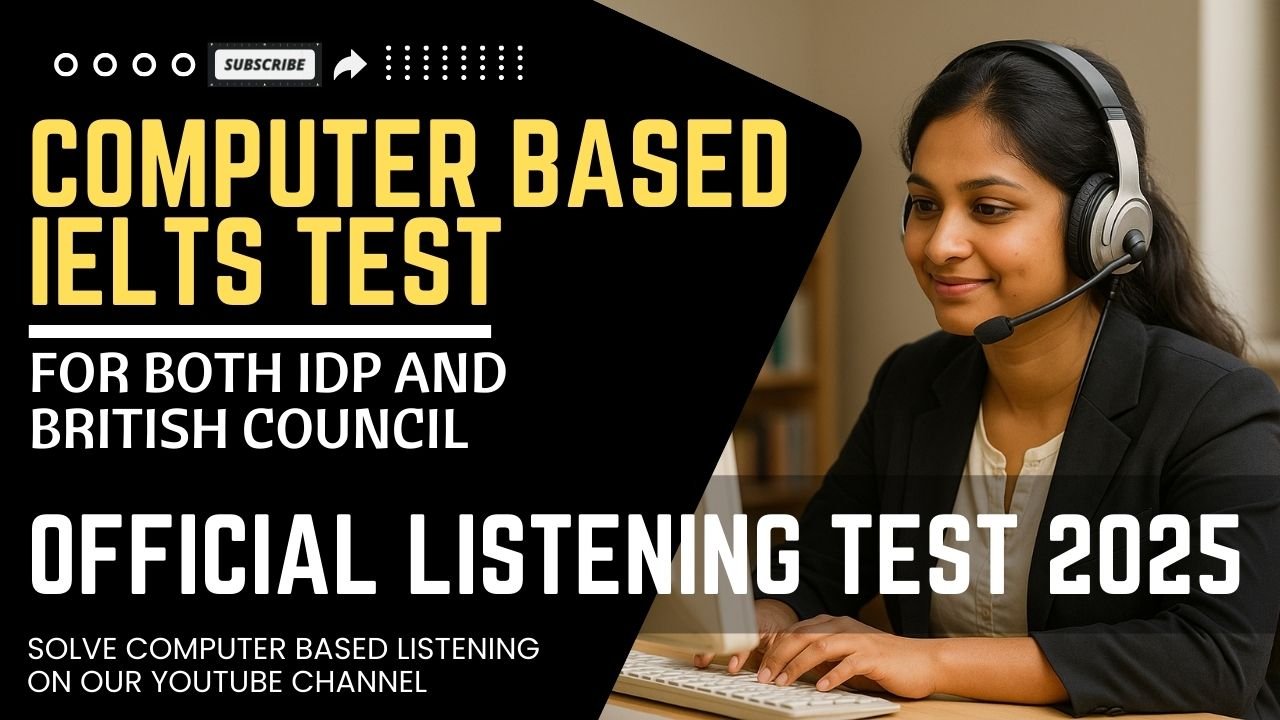 Real Exam Ielts Listening Test 6